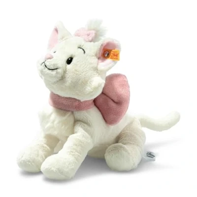Abbildung von Steiff 24658 Katze Marie 24cm Weiss/rosa Disney, 9&quot;