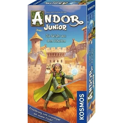Abbildung von Kosmos 683085 Andor Junior Erweiterung Die Gefahr aus dem Schatten Spiel, nur spielbar Junior, Kinderspiel für 2 4 Kinder ab 7 Jahren, Familienspiel