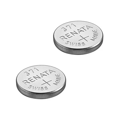 Abbildung von Renata Uhrenbatterie 371 oder SR920SW, Swissness, 1,5 V 2 x or SR 920 SW Silber