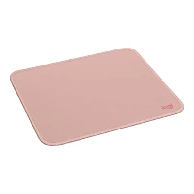 Abbildung von Logitech Mouse Pad Studio Series, Computer Mauspad mit Anti Rutsch Gummiboden, Leichtes Gleiten, Spritzwassergeschützt, Langlebige Materialien, Tragbar, Frisches, modernes Design Rosa