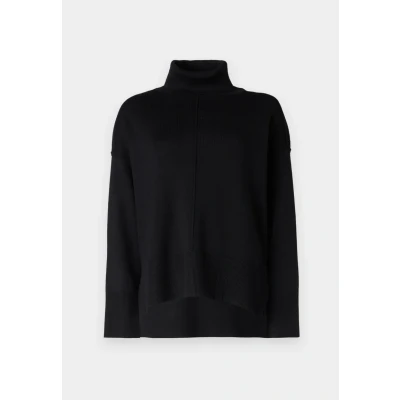 Abbildung von VILA Viostria Rollneck Strickpullover, Damen, Größe: XS, Black beauty