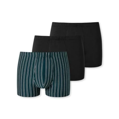Abbildung von Schiesser Organic Essentials 3 PACK Panties, Herren, Größe: Large, Schwarz grün