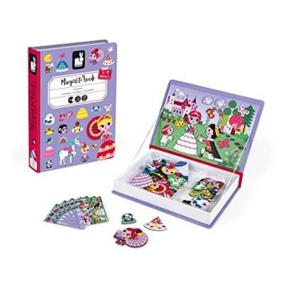 Abbildung von Janod J02725 Princesses Magneti&#039;Book, Violett