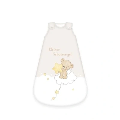 Abbildung von Herding babybest Schlafsack, Kleiner Schutzengel Motiv, 70 cm, Seitlich umlaufender Reißverschluss und Druckknöpfe