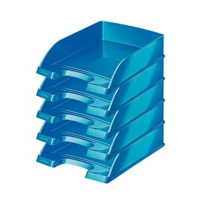Abbildung von Leitz Briefkorb, A4, Blau, WOW Serie, 52263036, 1 Stück