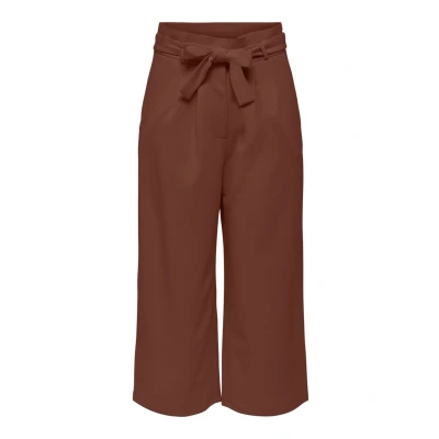 Abbildung von JDY Jdytanja Culotte PANT Stoffhose, Damen, Größe: Large, Cherry mahogony