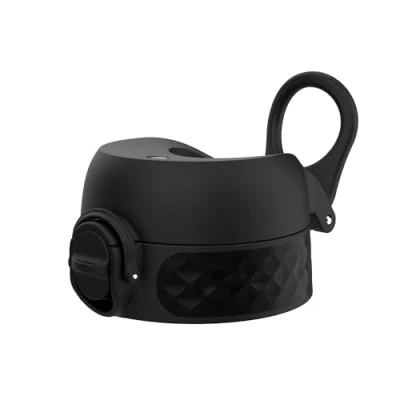 Abbildung von Ion8 Auslaufsicherer Ersatz OneTouch 2.0 Trinkflaschendeckel, BPA frei, Schwarz, Groß, 750ml / 1000ml