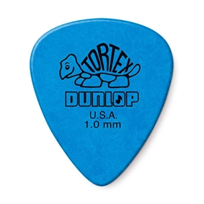 Abbildung von DUNLOP Tortex Standard 1 mm blau, Packung mit 24 Plektren (418F100)