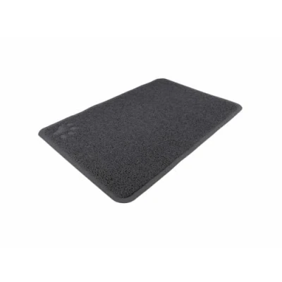 Abbildung von Trixie 40382 Vorleger für Katzentoiletten, PVC, 40 x 60 cm, anthrazit