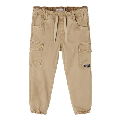 Abbildung von Name it Nmmben Baggy Cargohose für Kinder, Größe: 80, Brown