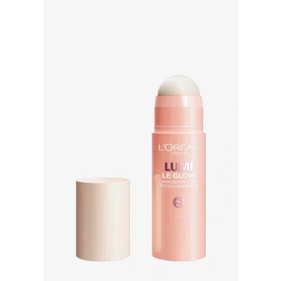 Abbildung von L&#039;Oréal Paris Lumi Le Glow Highlighter Sticks Glowy, Make up Teint Für das Gesicht, Contouring, einen strahlenden Teint, Leicht aufbaubar, Ganztägiger Halt, Farbe: 630 CREAM CHIC, 1 x 7 ml
