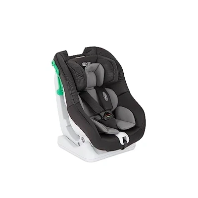 Abbildung von Graco Extend™ LX R129 Reboarder Kindersitz, Autositz rückwärtsgerichtet ab Geburt bis ca. 4 Jahre (40 105 cm), 15 Monaten (76 cm) auch in Fahrtrichtung, Seitenaufprallschutz, schwarz, Midnight
