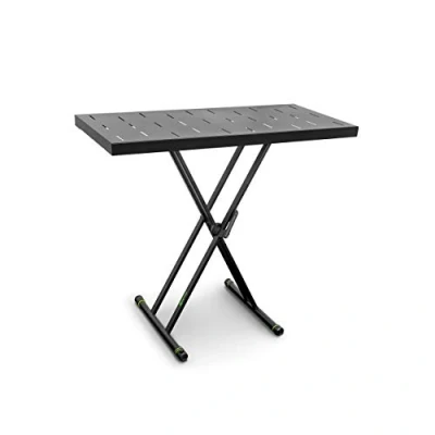 Abbildung von Gravity KSX 2 RD Set mit Keyboardstativ X Form doppelt und Auflagetisch