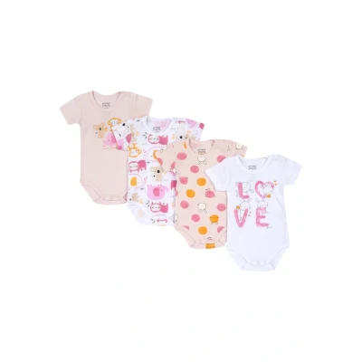 Abbildung von Chicco SET 4 Pieces Body für Kinder, Größe: 62, Pink