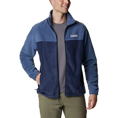 Abbildung von Columbia Steens MOUNTAIN FULL ZIP Fleecejacke, Herren, Größe: Large, Dark blue