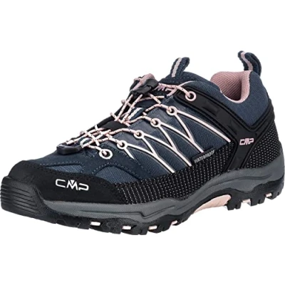Abbildung von CMP Unisex Kinder Kids Rigel Low Shoes Wp Trekking Schuhe, Grau Rosa Asphalt Rose, 37 EU