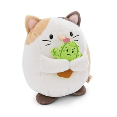 Abbildung von mymochi Katze Angy m. Kaktus, ca. 27cm