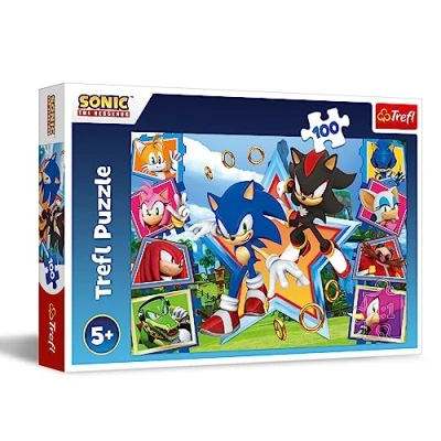 Abbildung von Trefl 16465 Sonic The Hedgehog Kinderpuzzle, Mehrfarbig