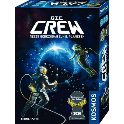 Abbildung von KOSMOS 691868 Die Crew Reist gemeinsam zum 9. Planeten, Kennerspiel des Jahres 2020, kooperatives Kartenspiel für 3 bis 5 Personen, mit Variante 2 Gesellschaftsspiel: Spieler