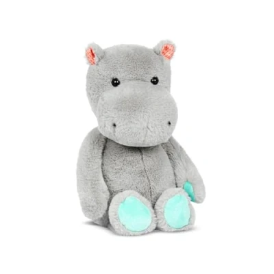 Abbildung von B. Softies BX2237EZ Kuscheltier Nilpferd Superweich und groß Plüschtier Hippo dunkelgrau, Baby Kinder Spielzeug für Mädchen Jungen ab 0 Monate, Grau