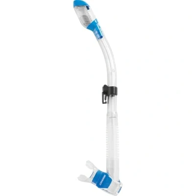 Abbildung von CRESSI Dry Snorkel Clear/Yellow Unisex Premium Trockenschnorchel für Tauchen/Apnoe/Schnorcheln, Transparent/Gelb, Einheitsgröße