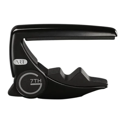Abbildung von G7th 6635813 Performance 3 Capo mit ART (Steel String Satin Black), 63 g/2,2 Unzen. Unauffällig und nicht aufdringlich