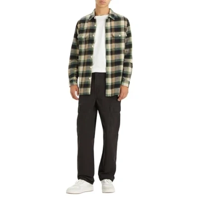 Abbildung von Levi&#039;s Straight Cargohose, Herren, Größe: 30x34, Meteorite canvas