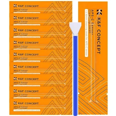 Abbildung von Minadax APS C Sensor Reinigung 16mm Mikrofaser Swabs 10 Stück Staubfrei KF