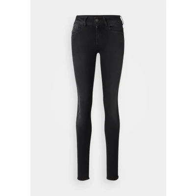 Abbildung von G Star LYNN MID Jeans Skinny Fit, Damen, Größe: 24x30, Dusty grey
