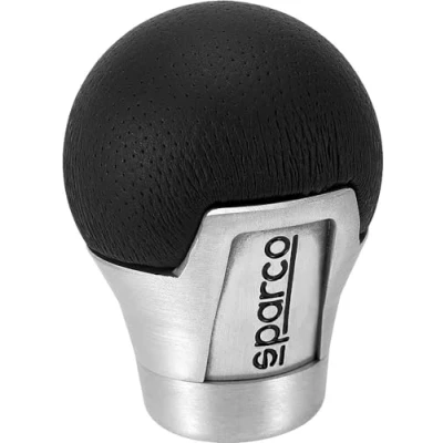 Abbildung von Sparco Manueller Schaltknauf Roma Schwarz/Grau Universal