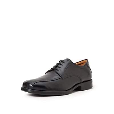 Abbildung von Geox Herren U Federico W Derby, Schwarz, 42 EU