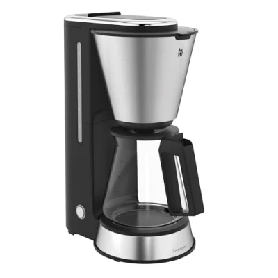Abbildung von WMF Küchenminis Aroma Filterkaffeemaschine mit Glaskanne, Filterkaffee, Kaffeemaschine mini 5 Tassen, Warmhalteplatte Abschaltautomatik, 760 W