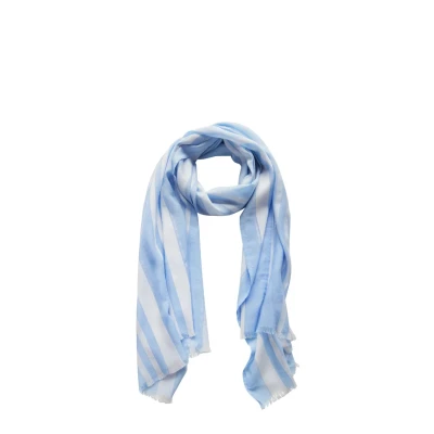 Abbildung von STREET ONE Damen A572768 Gestreifter Schal, original Blue, A