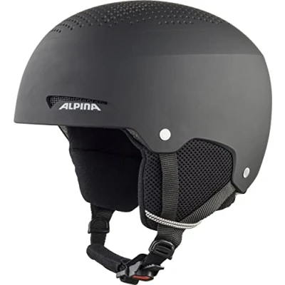 Abbildung von ALPINA ZUPO Sicherer, Stoßabsorbierender, Belüfteter &amp; Schlagfester Skihelm Für Kinder, black matt, 48 52 cm