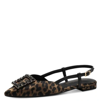 Abbildung von Tamaris Slingballerina camel/multicoloured, Damen, Größe: 37, Camel/multi coloured Schuhe