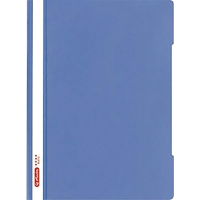 Abbildung von Herlitz Schnellhefter quality A4, Kunststoff, hellblau, 10 Stück