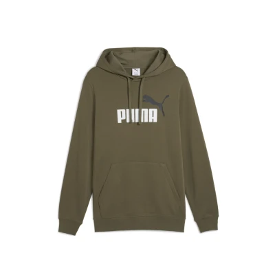 Abbildung von Puma Essentials NO. 1 LOGO Kapuzenpullover, Herren, Größe: XL, Loden green