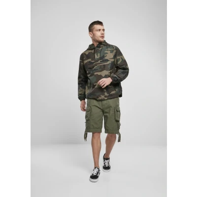 Abbildung von Brandit Accessoires PULL OVER Windbreaker, Herren, Größe: XL, Woodland
