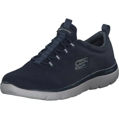 Abbildung von Skechers Herren Men&#039;s Summits Louvin Slipper, Marineblau, 41.5 EU