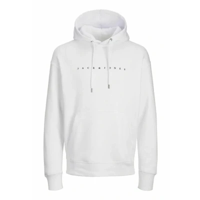 Abbildung von Jack &amp; Jones Jjestar HOOD Kapuzenpullover, Herren, Größe: XS, White