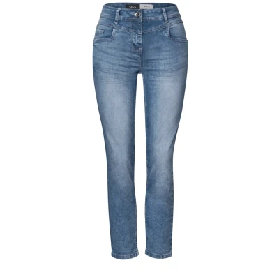 Abbildung von Cecil Damen B379218 Jeans, Mid Blue Wash, 29W/26L