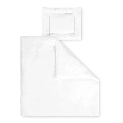 Abbildung von Julius Zöllner Kindersteppbett Set Hygiena, Decke mit Kissen, waschbar 95C, allergikergeeignet, Standard 100 by OEKO TEX, Größe 80x80 + 35x40 cm