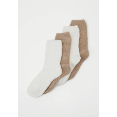 Abbildung von camano 4PACK Socken, Damen, Größe: 35 38, Taupe