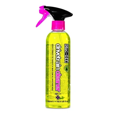 Abbildung von Muc Off Bio Drivetrain Cleaner Antriebsreiniger Fahrradreiniger 500 ml Hochwirksamer Biologisch Abbaubarer Kettenreiniger Fahrrad/Bike Spray Geeignet Für Alle Fahrradtypen