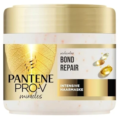 Abbildung von Pantene Pro V Molecular Bond Repair Tiefenwirksame Haarpflege mit Biotin 300ml, Konzentrierte Formel für Extrem Trockenes Haar, Sorgt Sichtbar Gesünderes, Gestärktes und Regeneriertes Haar