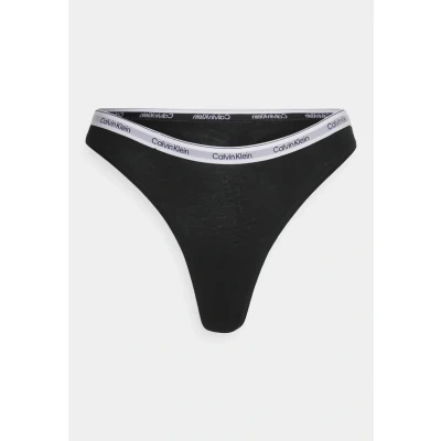 Abbildung von Calvin Klein Underwear Thong ICON LOGO String, Damen, Größe: Small, Black