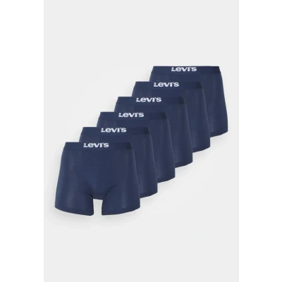 Abbildung von Levi’s Einfarbige Basic Boxerslips, atmungsaktive Herrenunterwäsche aus Bio Baumwolle mit elastischem Bund und doppelter Einlage, Keine hochrutschenden Beinöffnungen, 6er Pack
