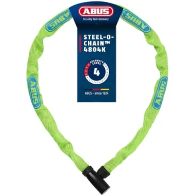 Abbildung von ABUS Unisex Fahrradschloss, Grün (Lime), 75 cm