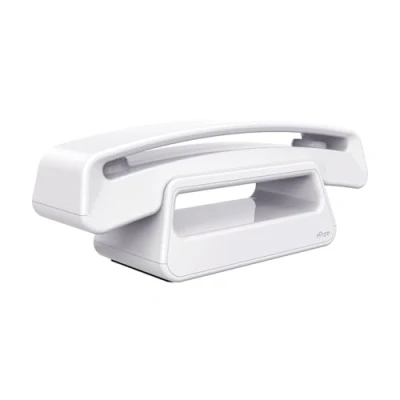 Abbildung von Alcatel Epure Iconic weiß Einfach zu bedienendes schnurloses DECT Design Telefon, mit Freisprechfunktion und Schutz vor unerwünschten Anrufen