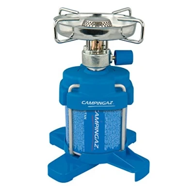 Abbildung von Campingaz Bleuet 206 Plus Gaskocher, Stabiler kompakter Campingkocher für Camping, Backpacking oder Festivals, Starke Leistung 2.600 Watt, inklusive Tragetasche, Betrieb mit C206 Gaskartusche